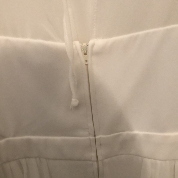 Bisou Bisou white long dress size 14 NWT - Picture 8 of 11